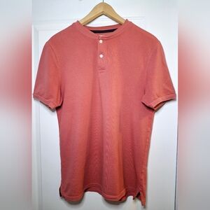 Joe Fresh Cotton Short Sleeve Henley (S)